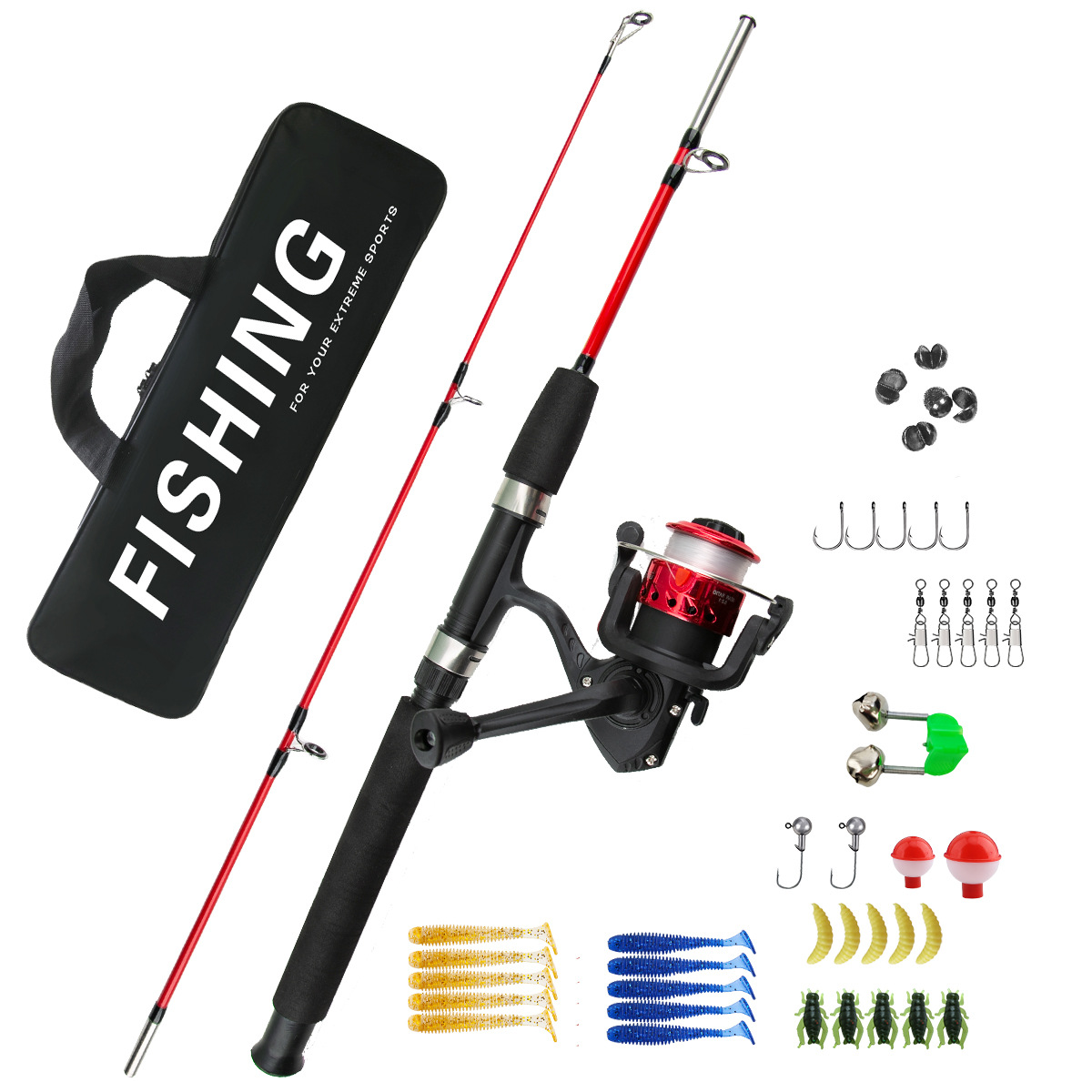Ice Fishing Reel - Canne à pêche sur glace en