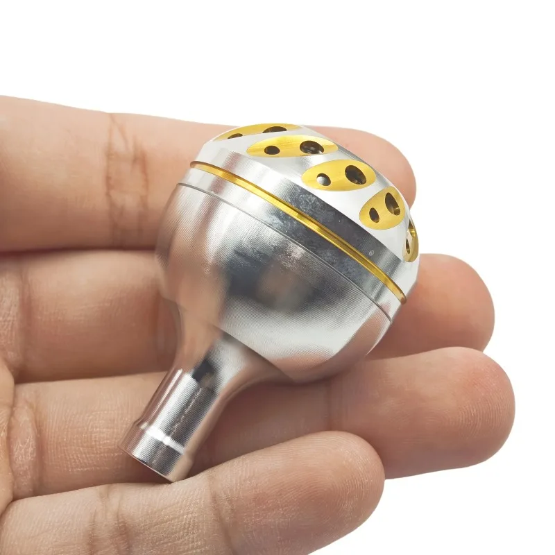 Spinning Reel - Bouton de poignée sphérique Baitcaster, moulinet
