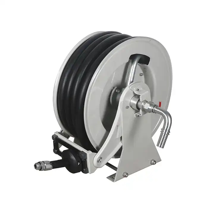 Reel Oil - Enrouleur de tuyau hydraulique rétractable de
