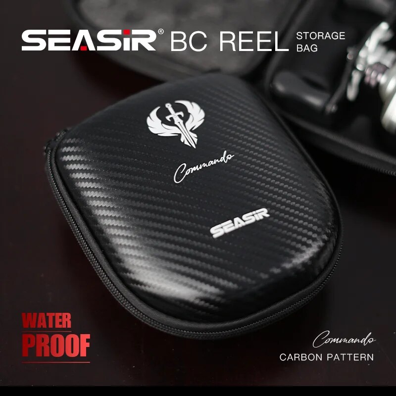 Spincast Reel - SEASIR Commando motif en Fiber de