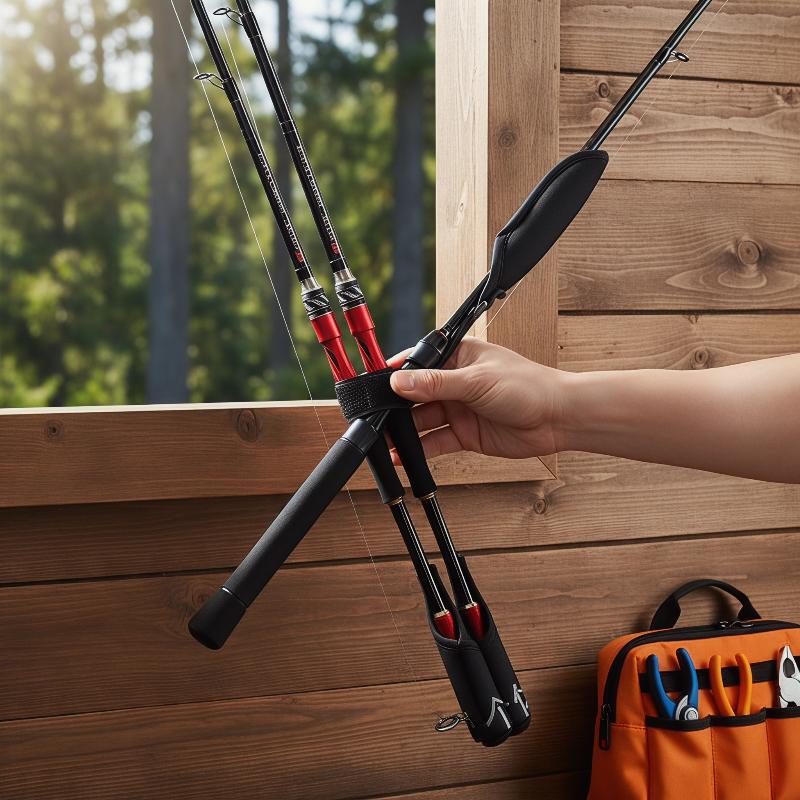 Spinning Reel - Sangle de transport réglable pour canne