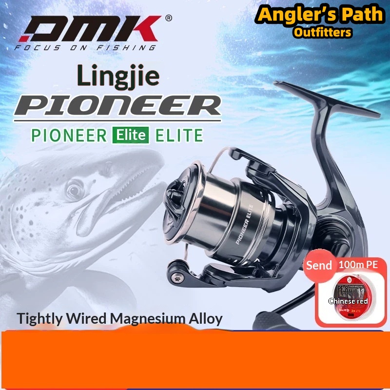 Trolling Reel - Moulinet spinning DMK Pioneer Elite, longue