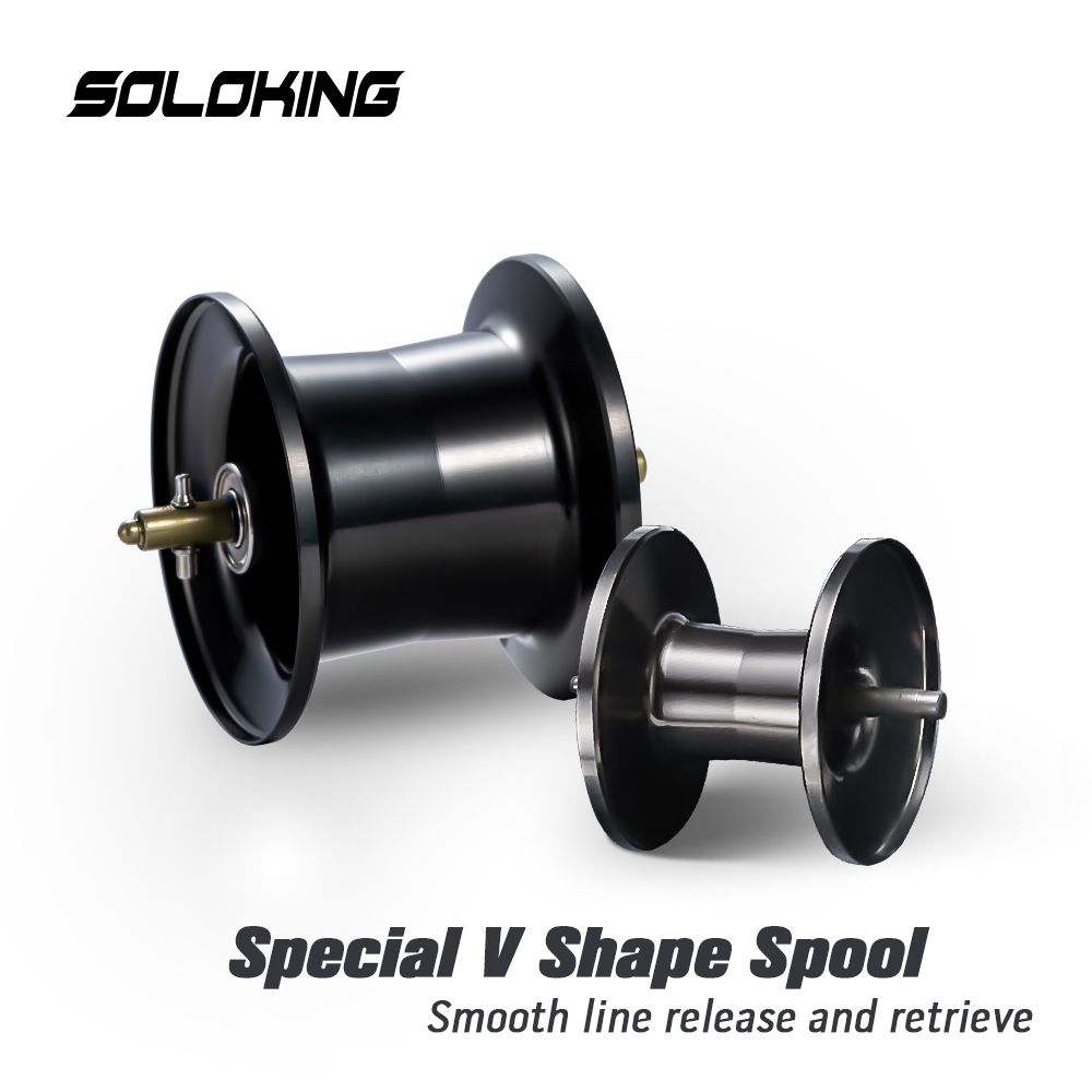 Reel Spare Spool - SOLOKING-Bobine légère prédite Moon Deep, uniquement