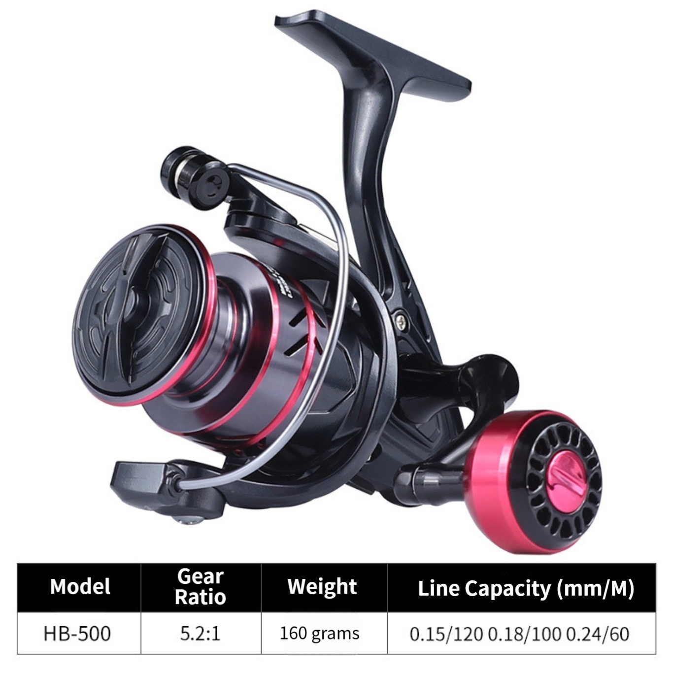 Surf Reel - Moulinet à bobine longue en métal