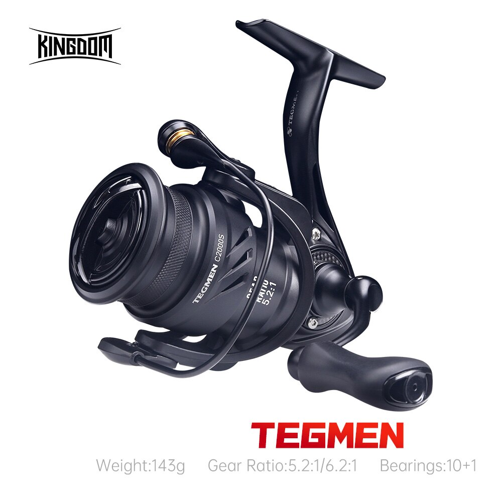 Trolling Reel - Kingdom Tegmen-Moulinets de pêche à tambour