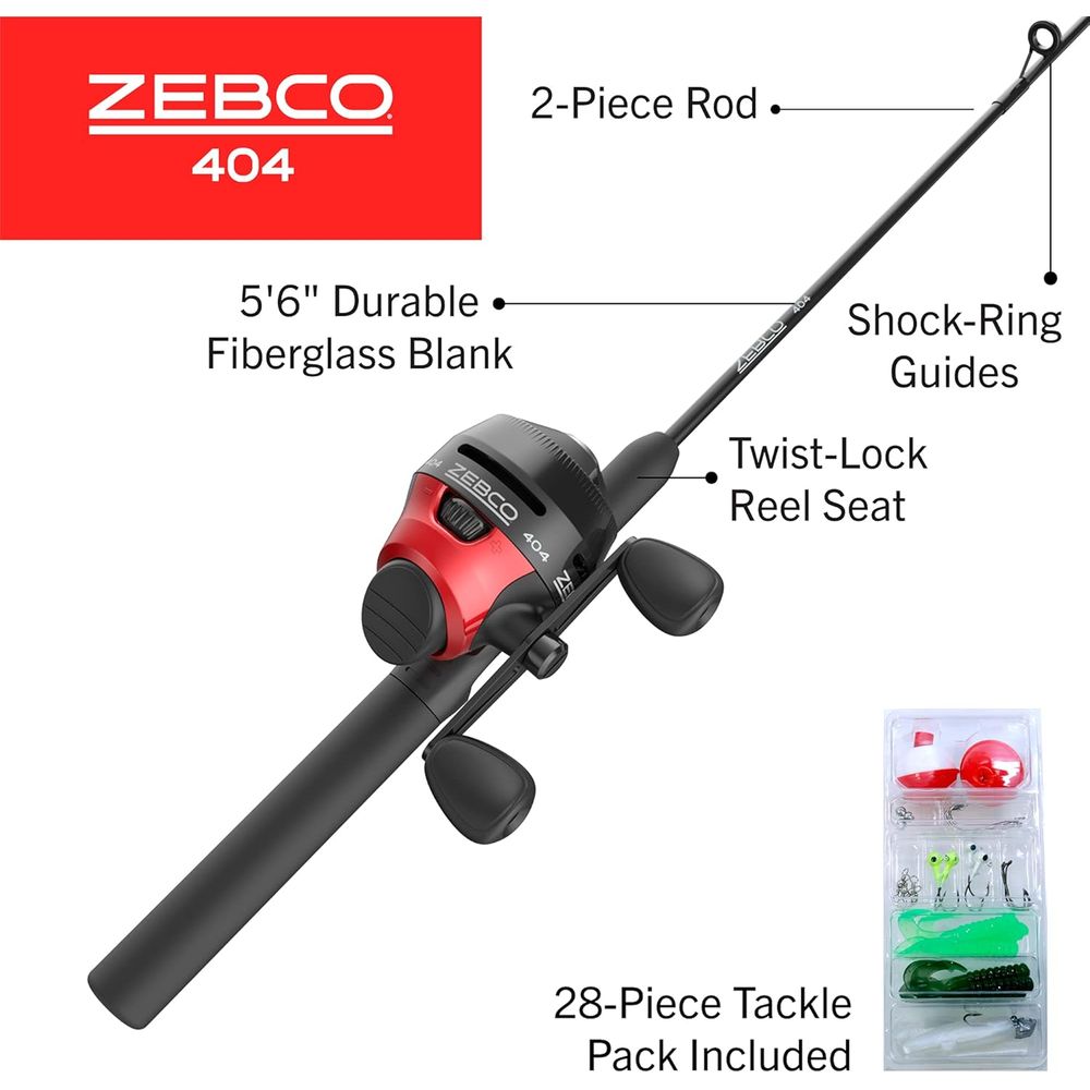 Combo canne à pêche en fibre d - Spincast Reel avis et prix