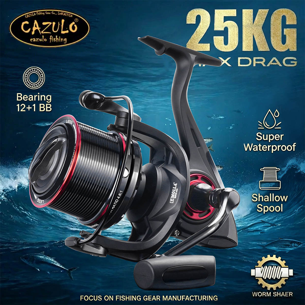 Moulinet de pêche à lancer lon - Reel Drag Knob avis et prix