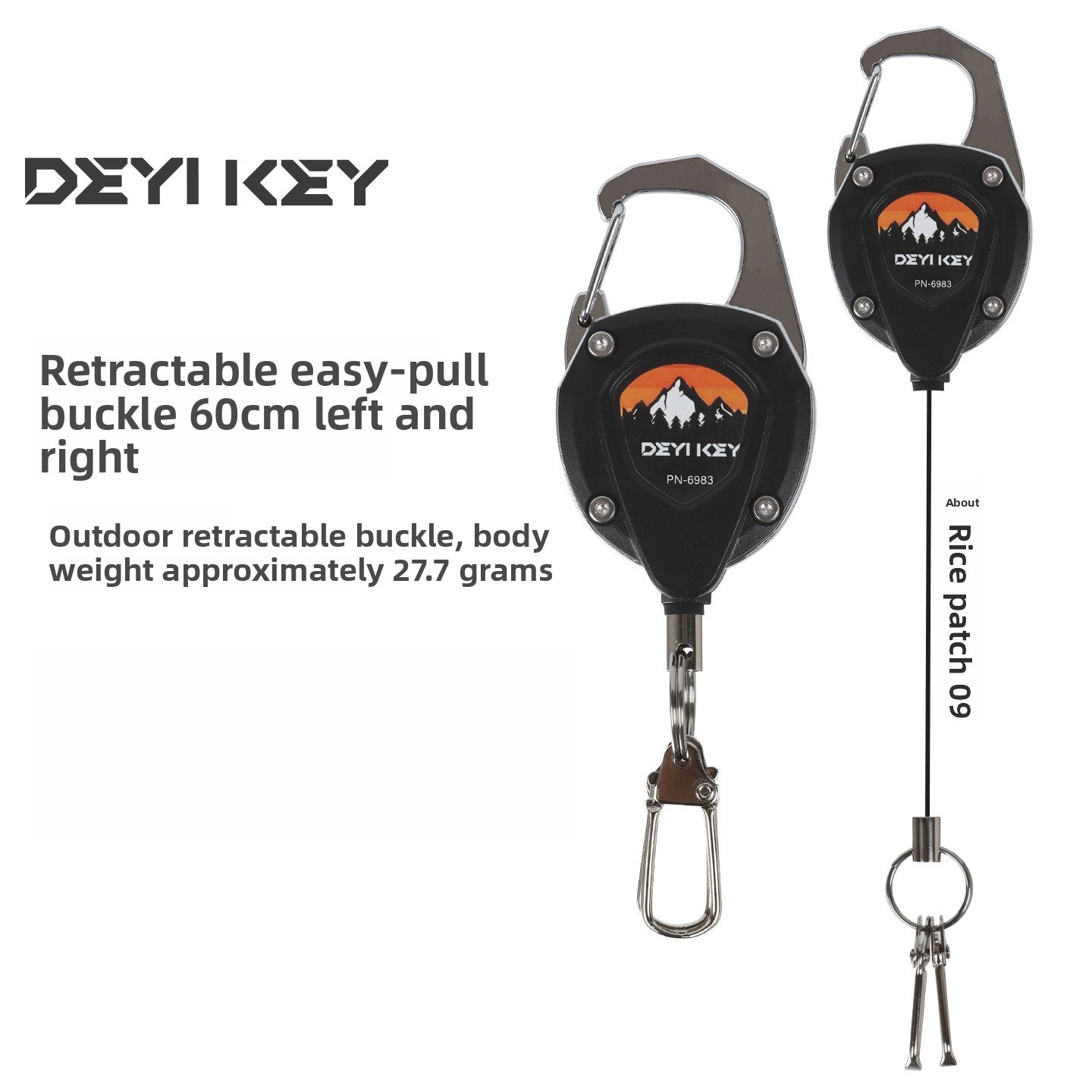 Porte-clés rétractable robuste - Conventional Reel avis et prix