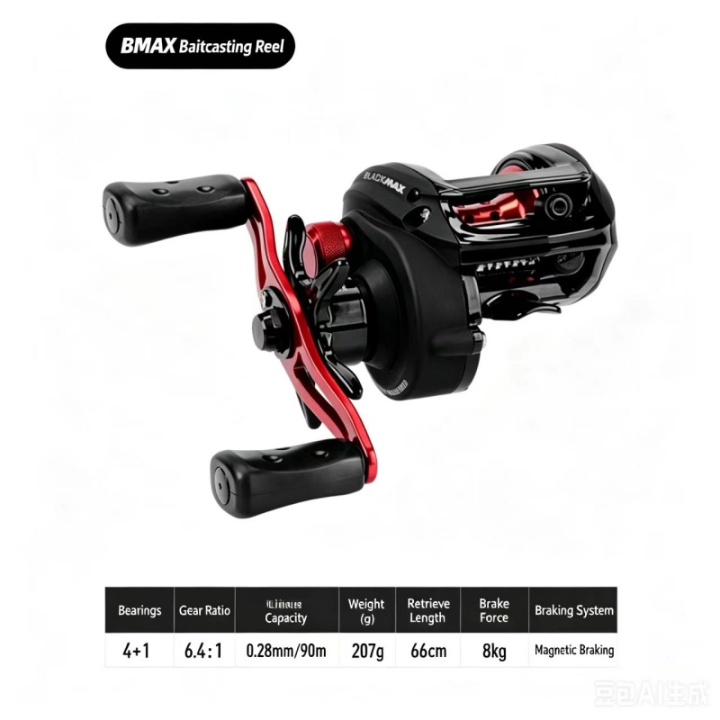 Moulinet spinning Abu Garcia B - Trolling Reel avis et prix