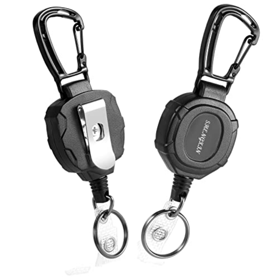 Lot de 2 porte-clés rétractabl - Conventional Reel avis et prix