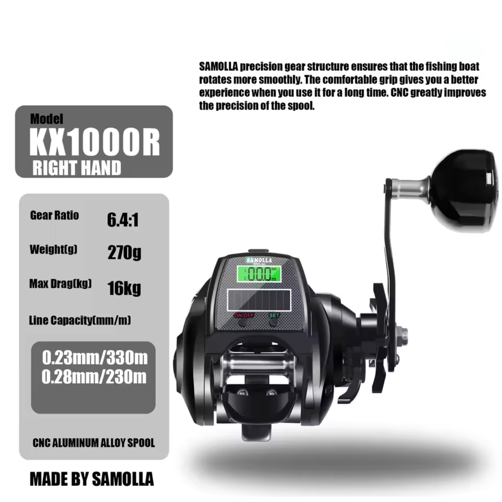 Moulinet de pêche électrique r - Ice Fishing Reel avis et prix