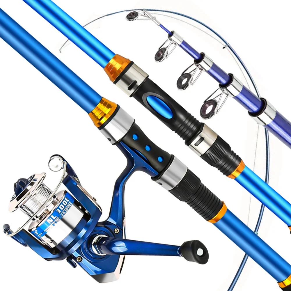Ensemble de canne à pêche téle - Spincast Reel avis et prix
