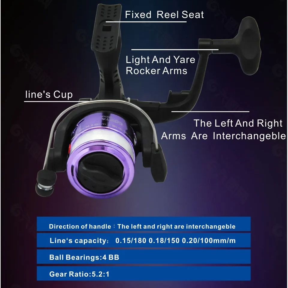 Moulinet de pêche sur glace en - Ice Fishing Reel avis et prix