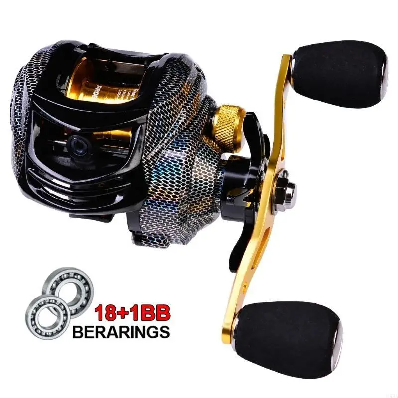 Moulinet de pêche 652F, 18+1 r - Baitcasting Reel avis et prix