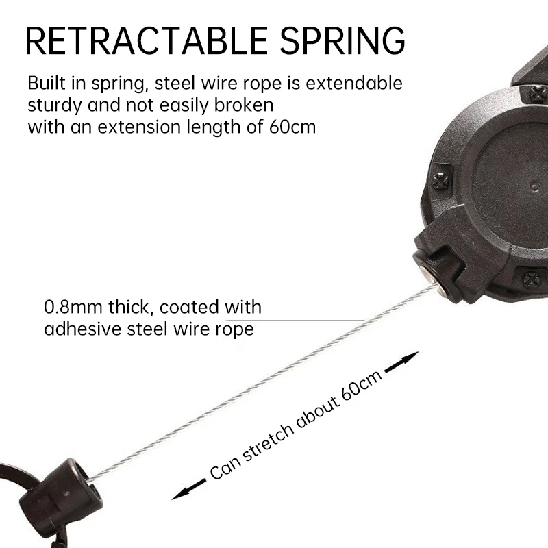 Mousqueton rétractable robuste - Conventional Reel avis et prix