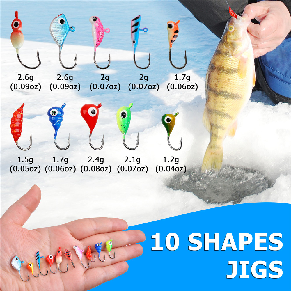 Mini canne à pêche sur glace C - Ice Fishing Reel avis et prix